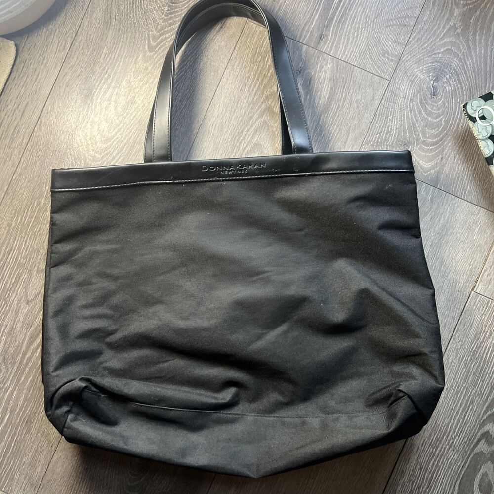 Donna Karan Black Large Tote Bag